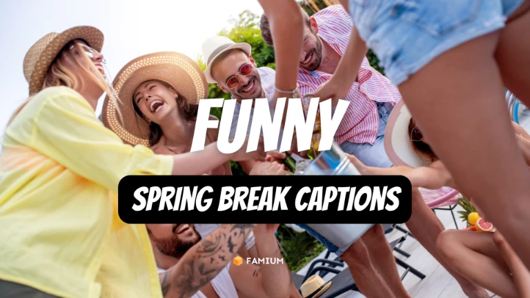 Funny Spring Break Captions for Instagram